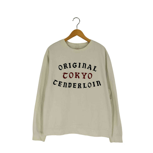 テンダーロイン TENDERLOIN ORIGINAL TOKYO プリント クルーネックスウェット メンズ JPN:M