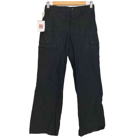 アニエスベーオム Agnes b.homme フランス製 コットン ローライス フレアカーゴパンツ メンズ 38