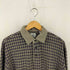 ギャップ Gap MADE IN NORTHERN MARIANA ISLAND OLD GAP 襟コーズ チェックL/Sポロシャツ メンズ