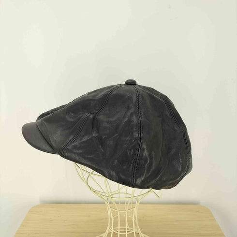 BRUNEL&Co. HATMAKERS klootch 8PANEL CASQUETTE カウハイドレザー メンズ JPN:42