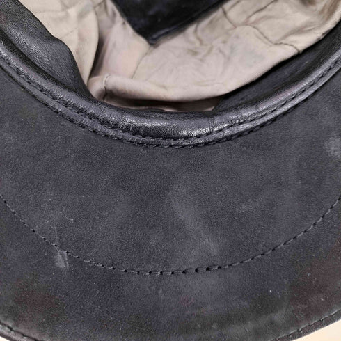 BRUNEL&Co. HATMAKERS klootch 8PANEL CASQUETTE カウハイドレザー メンズ JPN:42