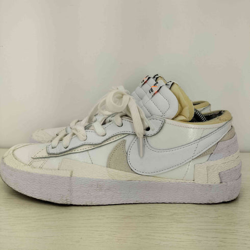 サカイ Sacai Blazer Low White Patent Leather メンズ JPN:26.5