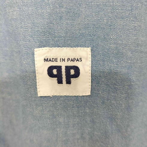 パパス papas フーデッド シャツジャケット メンズ