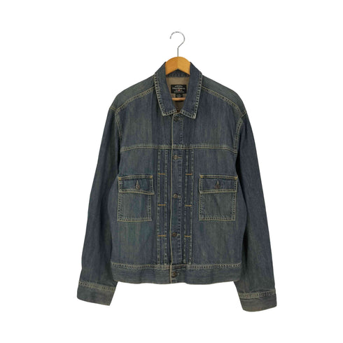 ポロジーンズカンパニーラルフローレン POLO JEANS COMPANY RALPH LAUREN モーリシャス製 デニムジャケット メンズ import:L