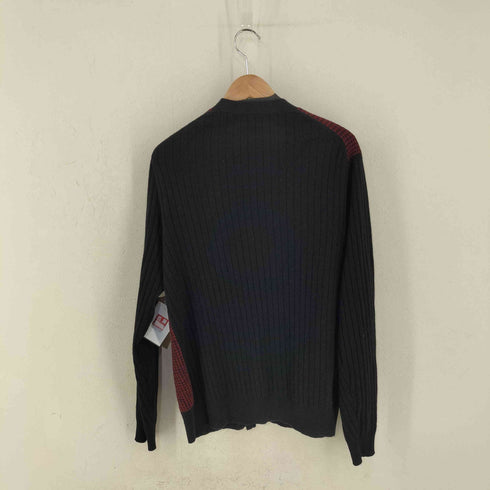 ポロバイラルフローレン Polo by RALPH LAUREN 90-00s 千鳥格子パターン メリノウールカーディガン メンズ import:L
