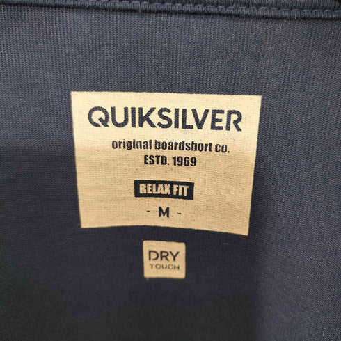 クイックシルバー Quiksilver プリントロゴ クルーネック 半袖Tシャツ メンズ import:M