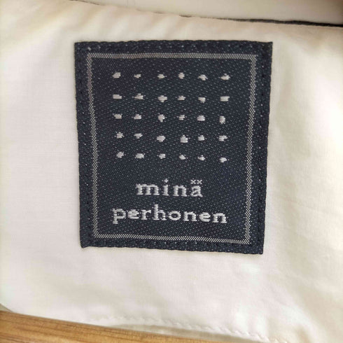ミナペルホネン mina perhonen タンバリン柄 刺繍チュニック レディース 38