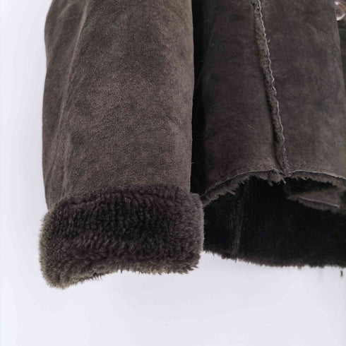 DAMSELLE NEW YORK ファー ムートン コート レディース import:L