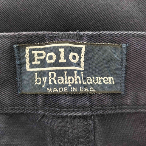 ポロバイラルフローレン Polo by RALPH LAUREN USA製 80-90s 2タックチノパン メンズ