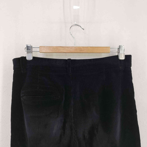 MADE IN UK ノータック シューカット ベルベットコーデュロイスラックス メンズ
