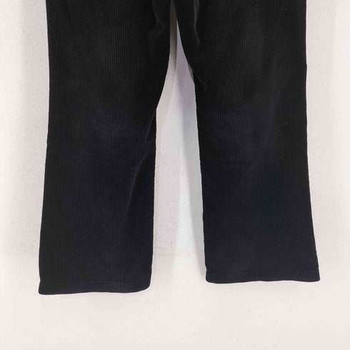 MADE IN UK ノータック シューカット ベルベットコーデュロイスラックス メンズ