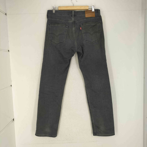 リーバイス Levis PREMIUM 505 ジッパーフライブラックデニムパンツ メンズ W34L32