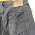 リーバイス Levis PREMIUM 505 ジッパーフライブラックデニムパンツ メンズ W34L32
