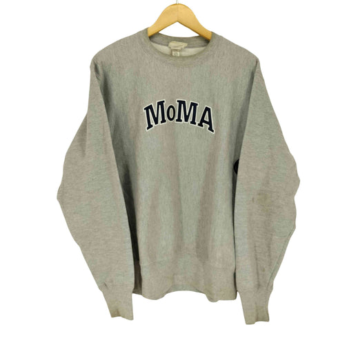 チャンピオン Champion REVERSE WEAVE フロント刺繍デザインスウェット メンズ JPN:M
