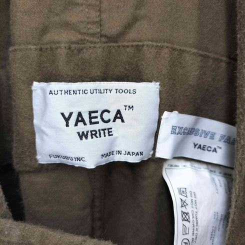 ヤエカライト YAECA WRITE リネン混 オーバーオール レディース JPN:M