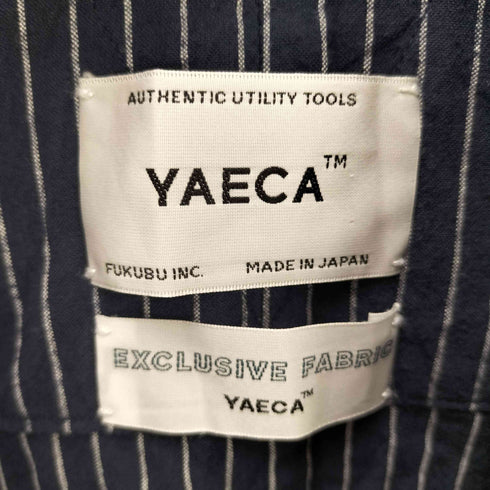 ヤエカライト YAECA WRITE リネン混ストライプオーバーオール レディース JPN:S