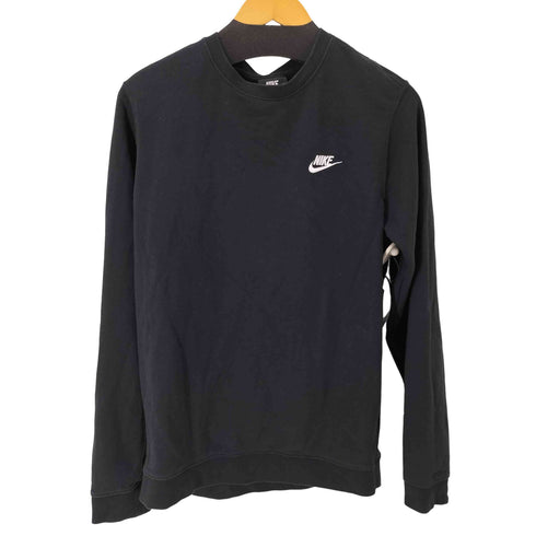 ナイキ NIKE Club French Terry Crewneck Sweatshirt スウォッシュロゴ刺繍スウェットプルオーバー メンズ JPN:M
