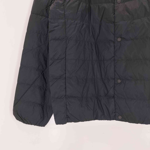 ムジ MUJI 2023AW 軽量ダウン(帯電防止裏地)ノーカラージャケット メンズ JPN:L