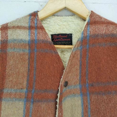 Feetwood Sportswear 70s チェックボアベスト メンズ JPN:S