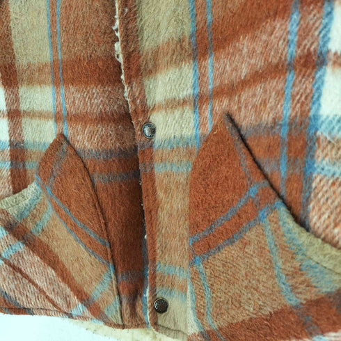 Feetwood Sportswear 70s チェックボアベスト メンズ JPN:S