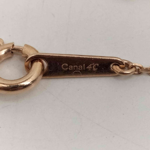 カナルヨンドシー canal4℃ シルバー ピンクゴールド ハート型 ブレスレット レディース