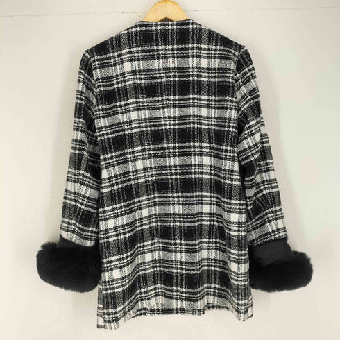 ダーリッチ Darich タックデザインチェックコート レディース FREE
