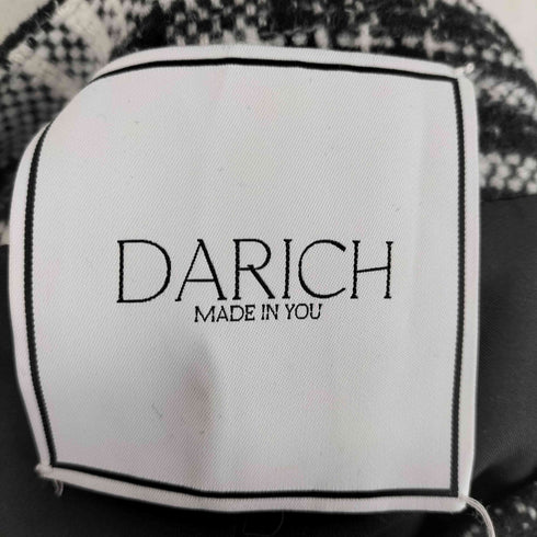ダーリッチ Darich タックデザインチェックコート レディース FREE