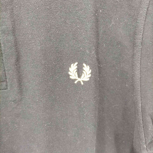 フレッドペリー FRED PERRY 英国製 金刺繍 鹿の子 S/S ポロシャツ メンズ UK:44
