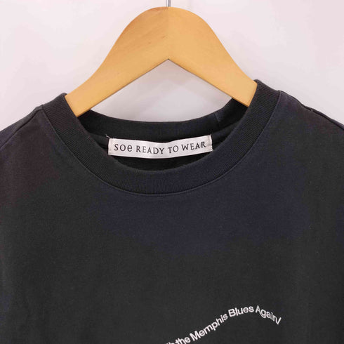 ソーイ SOE フロント刺繍 S/S Tシャツ メンズ JPN:L