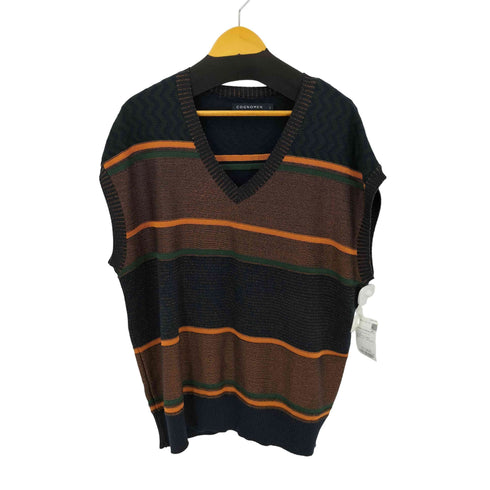 COGNOMEN 23SS THREE-TONE KNIT VEST メンズ JPN:L