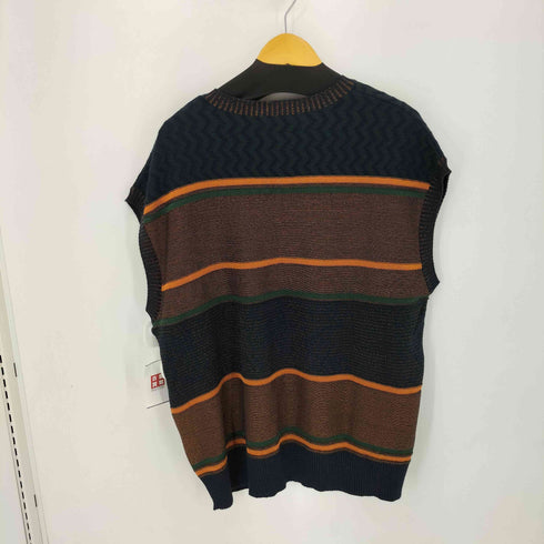 COGNOMEN 23SS THREE-TONE KNIT VEST メンズ JPN:L