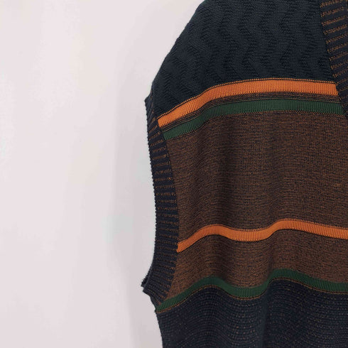 COGNOMEN 23SS THREE-TONE KNIT VEST メンズ JPN:L