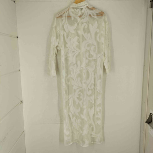 サハラ sahara Lace Long Shirt Dress レディース