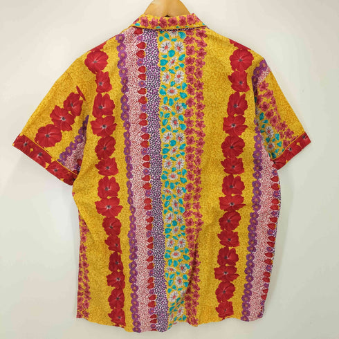 ケンゾーパリス KENZO PARIS ボタニカル柄 ハイビスカスアロハシャツ レディース JPN:M