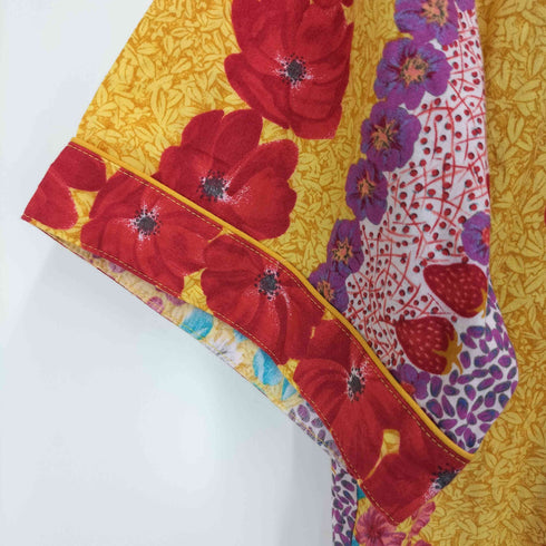 ケンゾーパリス KENZO PARIS ボタニカル柄 ハイビスカスアロハシャツ レディース JPN:M