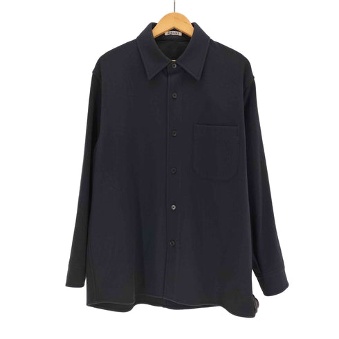 オーラリー AURALEE BRUSHED SUPER FINE WOOL FLANNEL SHIRT メンズ JPN:3