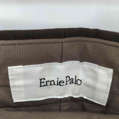 Ernie Palo 1タック ストレートスラックスパンツ メンズ