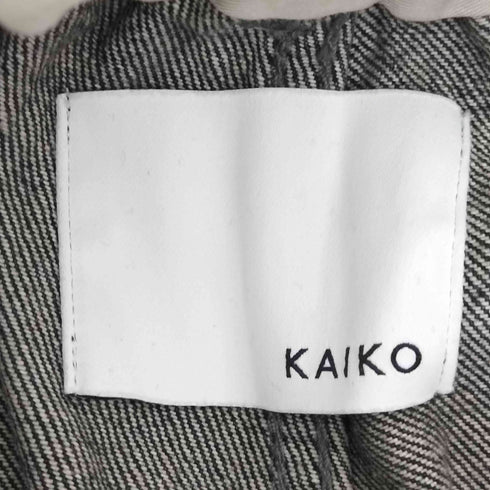 カイコー KAIKO THE DENIM LOOSE FIT VINTAGE ルーズフィットブラックデニム メンズ JPN:1