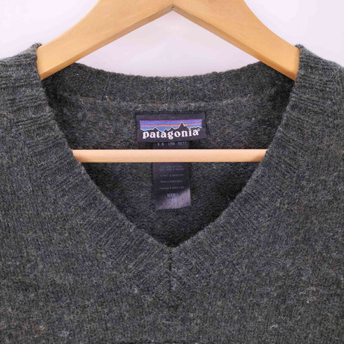 パタゴニア patagonia 00S 切替デザイン Vネックセーター メンズ JPN:M