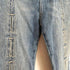 エヴリス EVRIS デザインスリットフレアデニムパンツ レディース JPN:M
