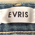 エヴリス EVRIS デザインスリットフレアデニムパンツ レディース JPN:M