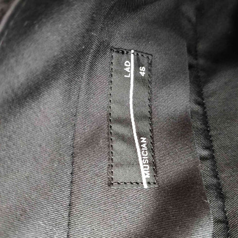ラッドミュージシャン LAD MUSICIAN 2TUCK TAPERED WIDE SLACKS メンズ