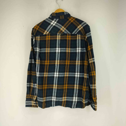 プルアンドベア PULL&BEAR REGULAR FIT タータンチェックネルシャツ メンズ XL