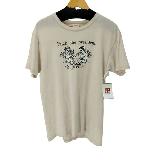 シュプリーム Supreme Fuck the President プリントS/S Tシャツ メンズ JPN:M