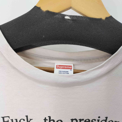 シュプリーム Supreme Fuck the President プリントS/S Tシャツ メンズ JPN:M