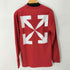 オフホワイト OFF-WHITE 20AW 両面プリント L/S Tシャツ メンズ import:M