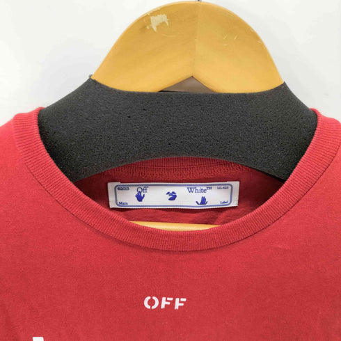 オフホワイト OFF-WHITE 20AW 両面プリント L/S Tシャツ メンズ import:M