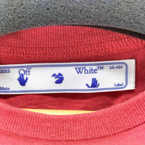 オフホワイト OFF-WHITE 20AW 両面プリント L/S Tシャツ メンズ import:M