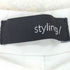 スタイリング styling サイドシームレスデニムパンツ レディース JPN:1