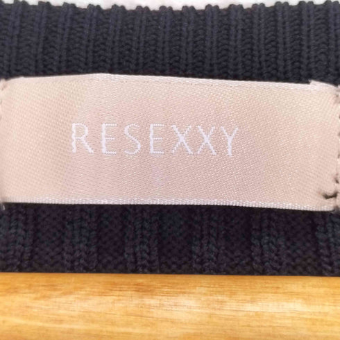 リゼクシー RESEXXY 半袖 カーディガン ショート丈 レディース FREE